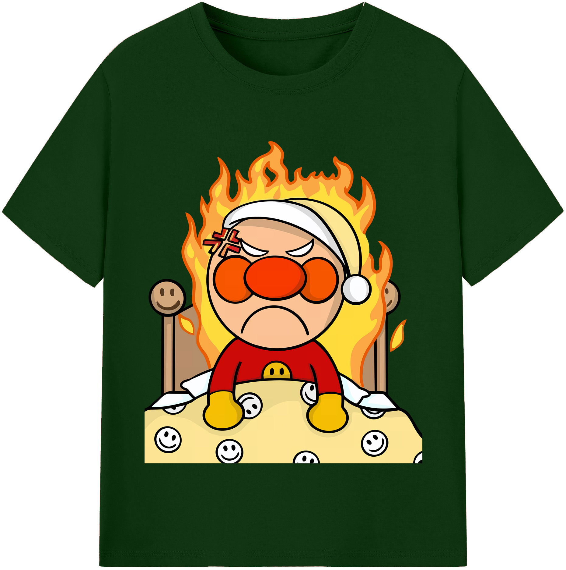 （画像用） アンパンマン Anpanman 綿100％半袖Tシャツ（フロントプリント）